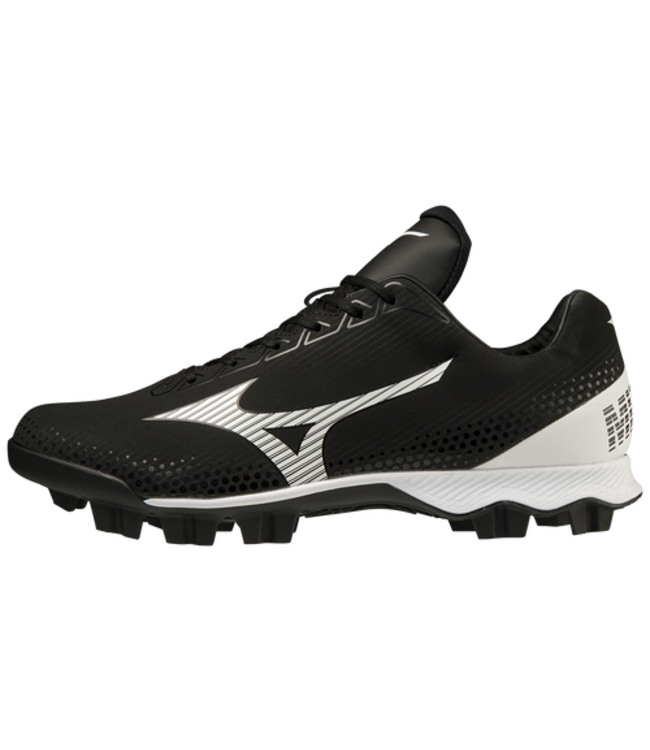 Mizuno Crampons de baseball pour hommes moulés Wave Lightrevo Low TPU