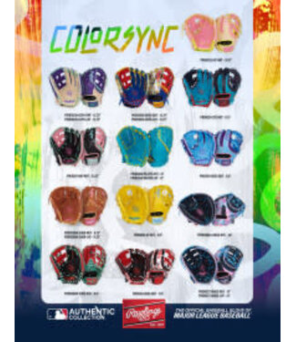 Rawlings HIDE OF THE HEART COLOR SYNC  BLUE PURPLE 11.5Po