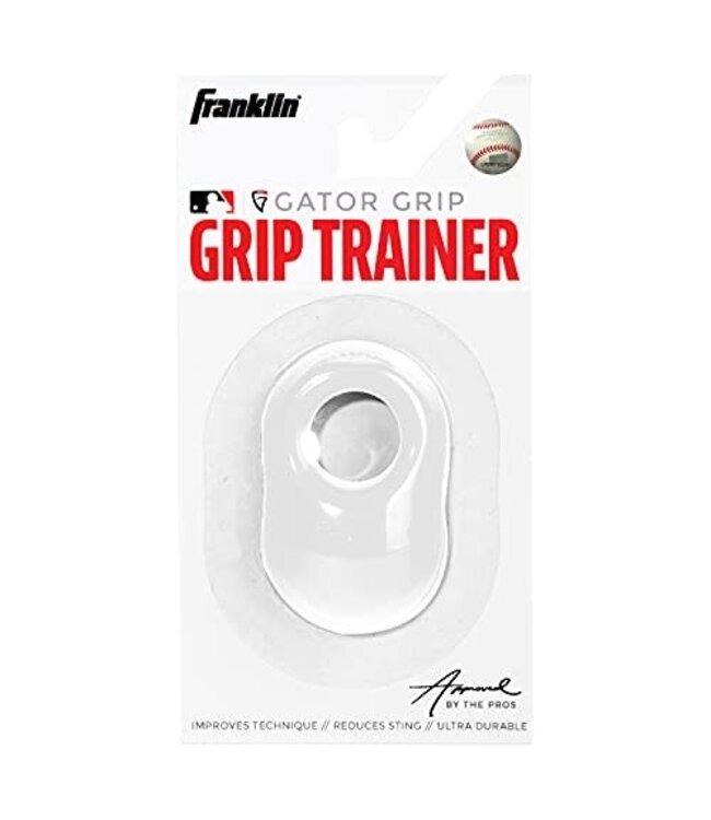 Franklin MLB® GATOR GRIP: GRIP TRAINER  WHITE