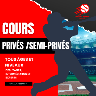 COURS PRIVÉS ET SEMI-PRIVÉS 