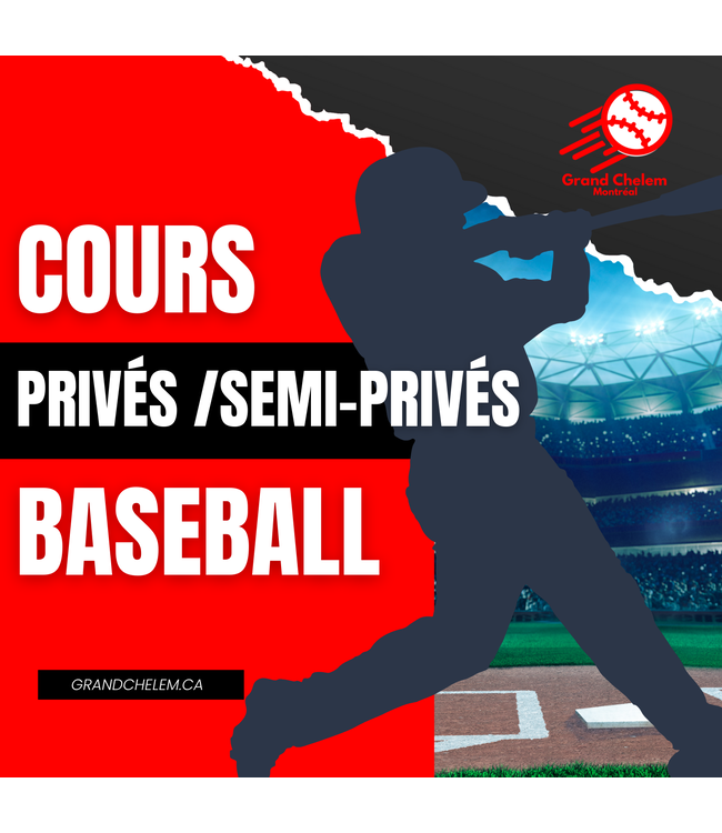 Cours de BASEBALL SEMI-PRIVÉ