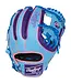 Rawlings HIDE OF THE HEART COLOR SYNC  BLUE PURPLE 11.5