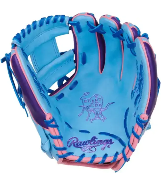 Rawlings HIDE OF THE HEART COLOR SYNC  BLUE PURPLE 11.5