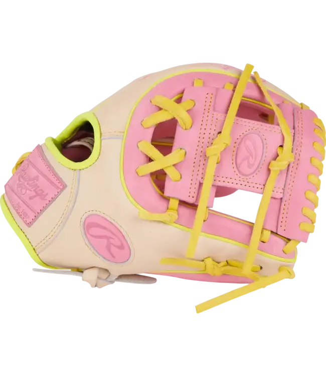 Rawlings HIDE OF THE HEART COLOR SYNC JAUNE ROSE 11,25Po