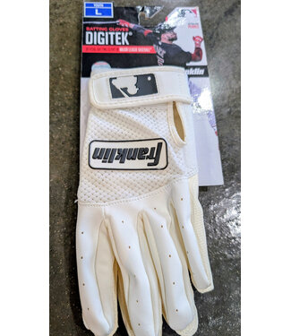 Franklin Batting gloves DIGITEK- YOUTH WHITE LARGE Franklin Batting gloves DIGITEK- YOUTH WHITE LARGE