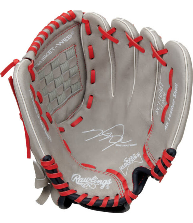 Rawlings GANT DE BASEBALL SURE CATCH SERIES JEUNES SIGNATURE M. TROUT 11 POUCES