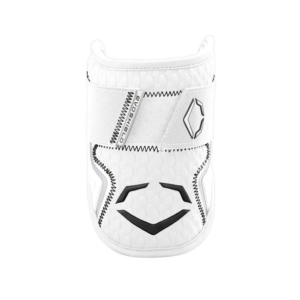 Protège-jambes EvoShield Pro-SRZ 2.0 – Pour Batteur Droitier, Blanc, Gel-to-Shell, Ajustement Personnalisé