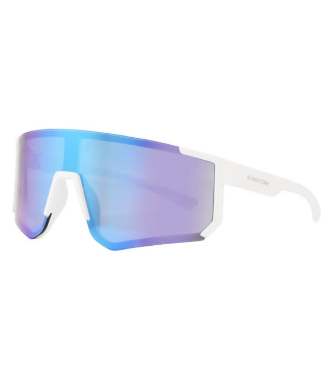 Easton Lunettes de soleil Easton pour adultes, blanches et bleues