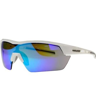 Rawlings Lunettes de soleil pour jeunes blanches et bleues