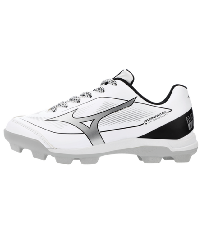 Mizuno Crampons de baseball bas CUSHIONREVO DIAMOND JR pour jeunes