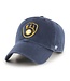'47 Milwaukee Brewers MLB- 47 Clean Up Cap-Tc