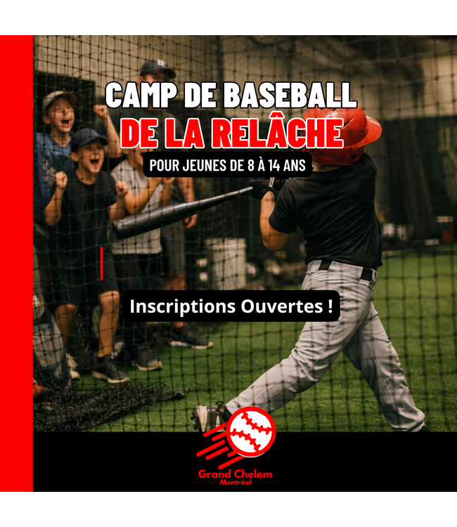 Camp de baseball de la relâche