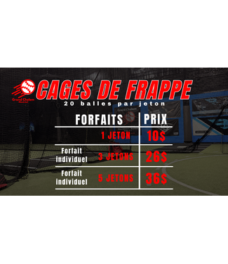 5 Tokens ( 100 balls)