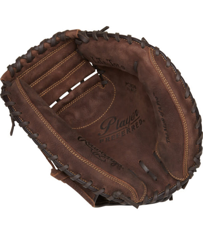 Rawlings PLAYER PREFERRED ADULT SERIES CATCHERS MITT 33-INCH BASEBALL GLOVE | Right Hand Throw | Catcher
