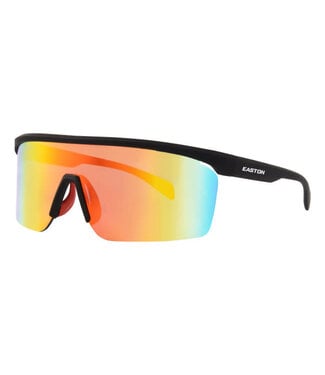 Easton Lunettes de soleil pour adultes, noires et orange