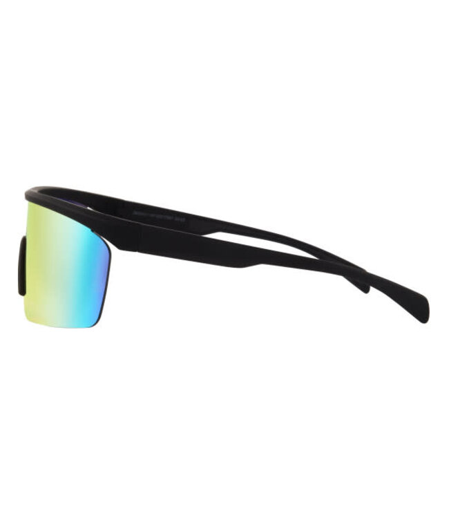 Easton Adult Black/Orange Shield Sunglasses