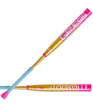 Louisville Slugger Batte de softball Genesis Ice Cream 2 pièces équilibrée