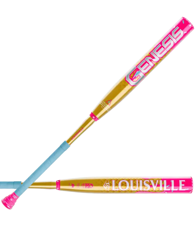 Louisville Slugger Batte de softball Genesis Ice Cream 2 pièces équilibrée
