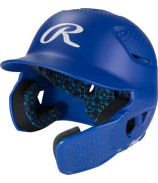 Rawlings Casque de baseball RX2 monochrome avec extension réversible