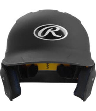 Rawlings MACH 1-TONE BASEBALL HELMET - MATTE BLACK - SR