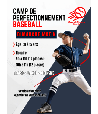 CAMP DE PERFECTIONNEMENT HIVER 2027 - DIMANCHE MATIN