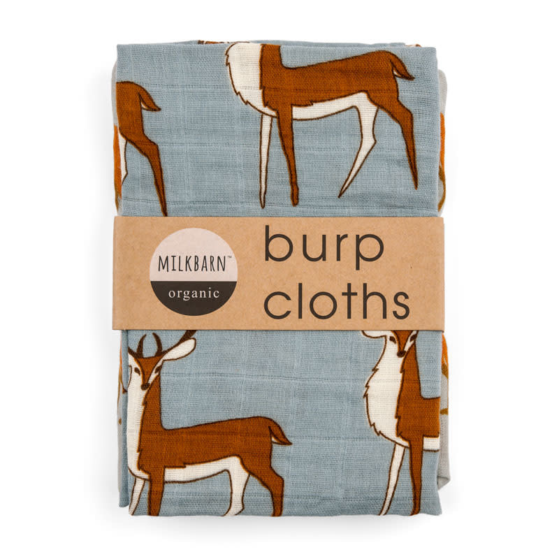 Milkbarn Organic Burpies Blue Buck Milkbarn Organic Burpies Blue Buck