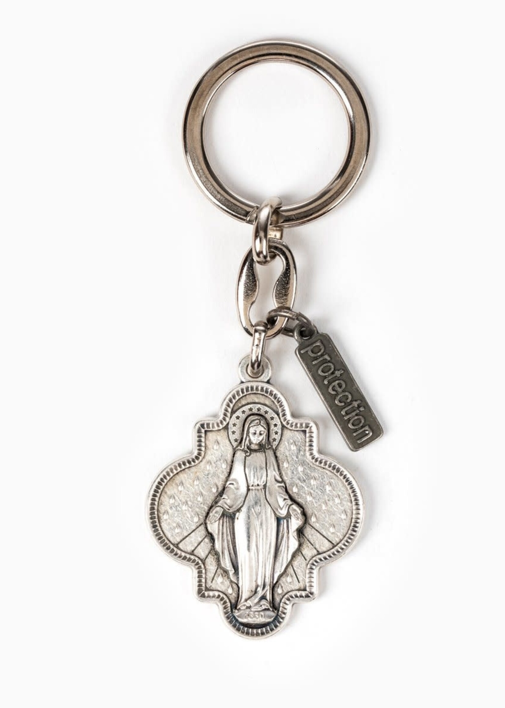 My Saint My Hero Blessed Mother Mary Miracles Key Ring