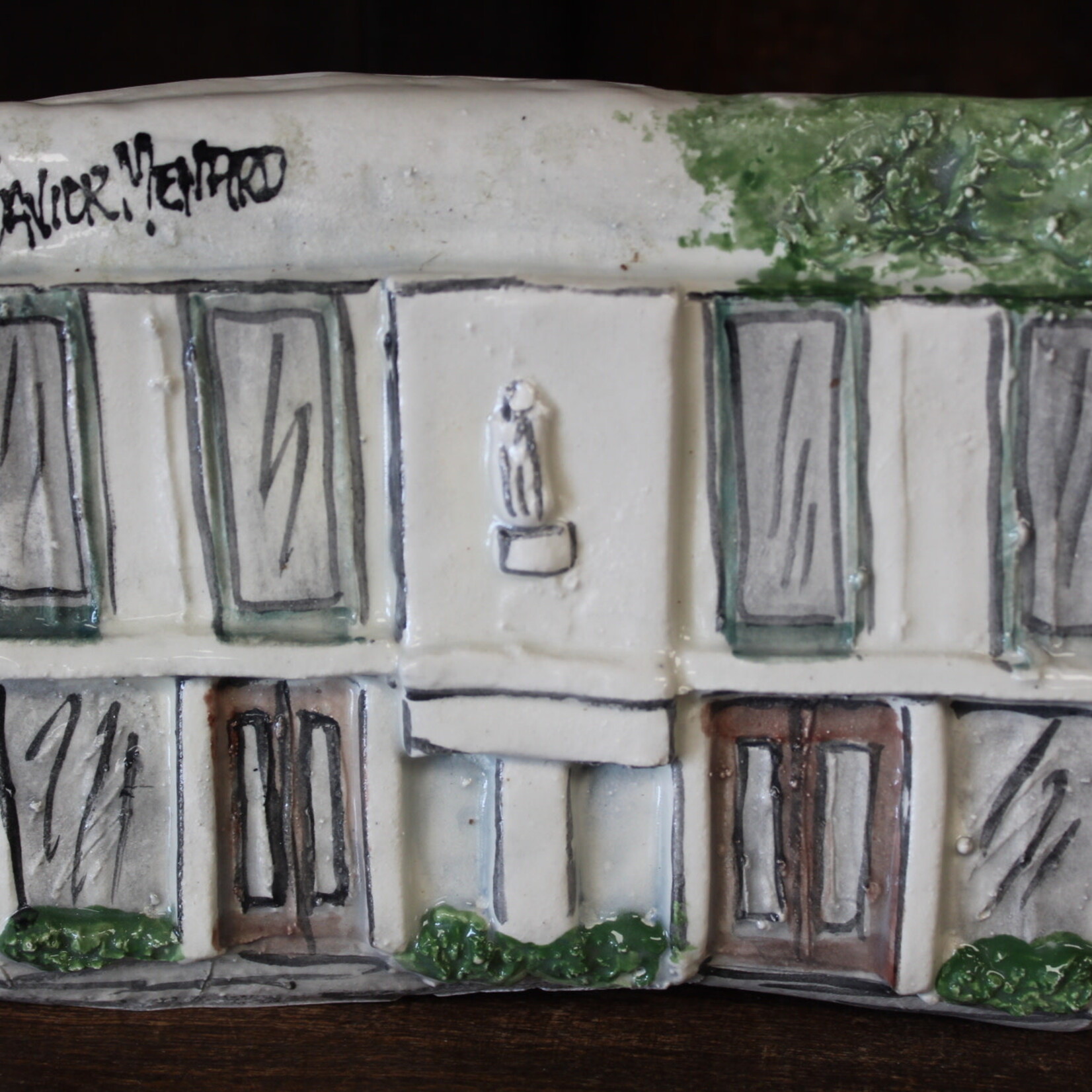 Architectural Memories Holy Savior Menard School Plaque