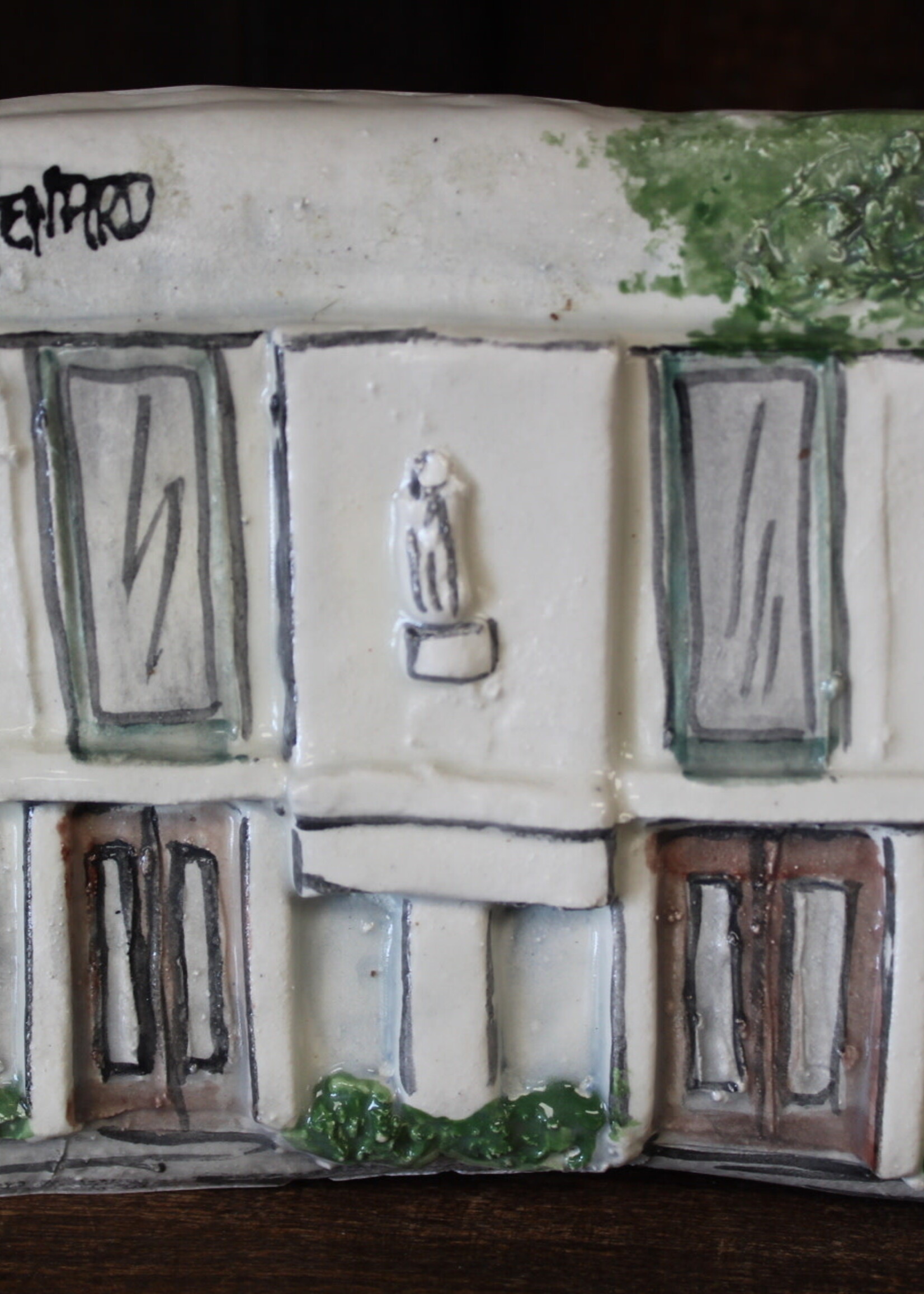 Architectural Memories Holy Savior Menard School Plaque