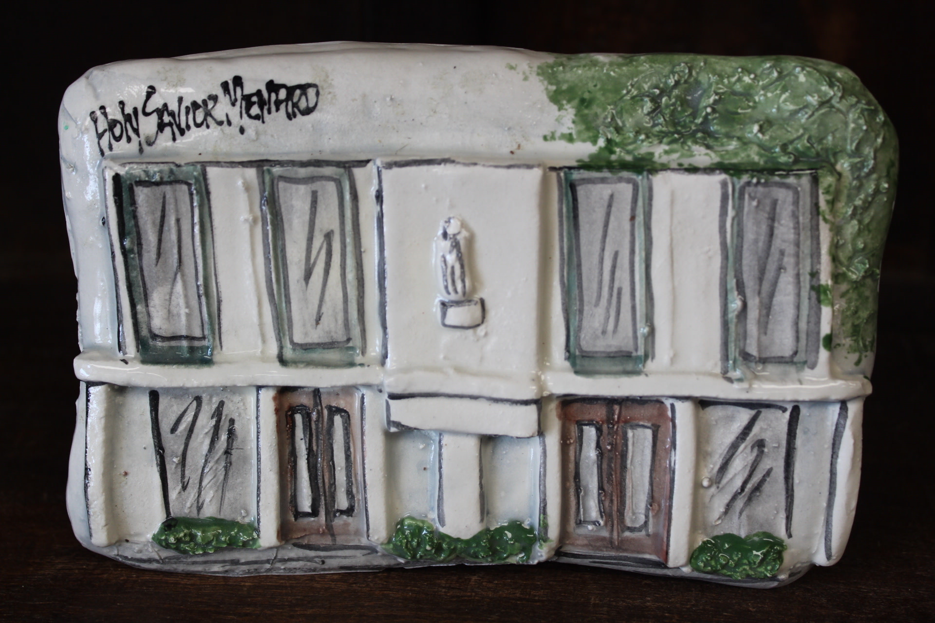 Architectural Memories Holy Savior Menard School Plaque Architectural Memories Holy Savior Menard School Plaque