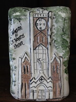 Architectural Memories St. Francis Xavier Cathedral Plaque