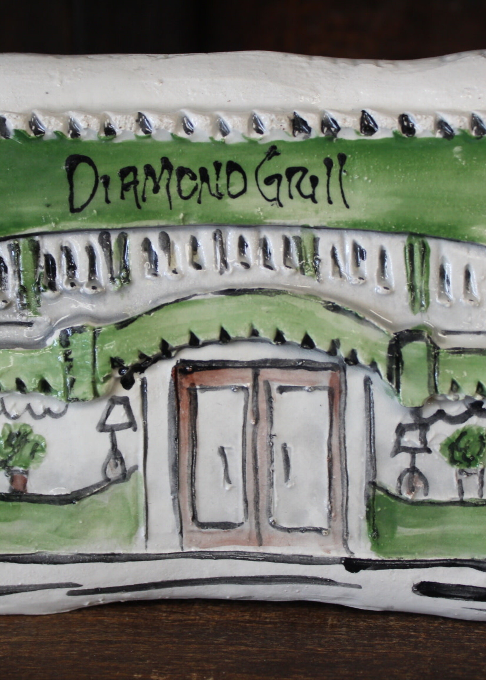 Architectural Memories Diamond Grill Plaque
