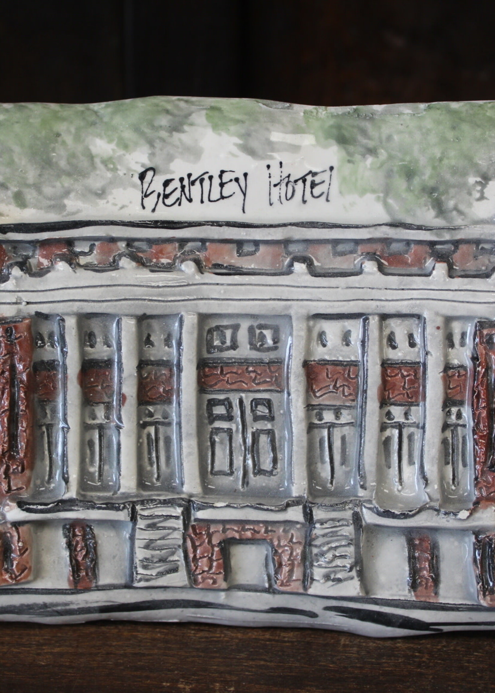 Architectural Memories Hotel Bentley Plaque