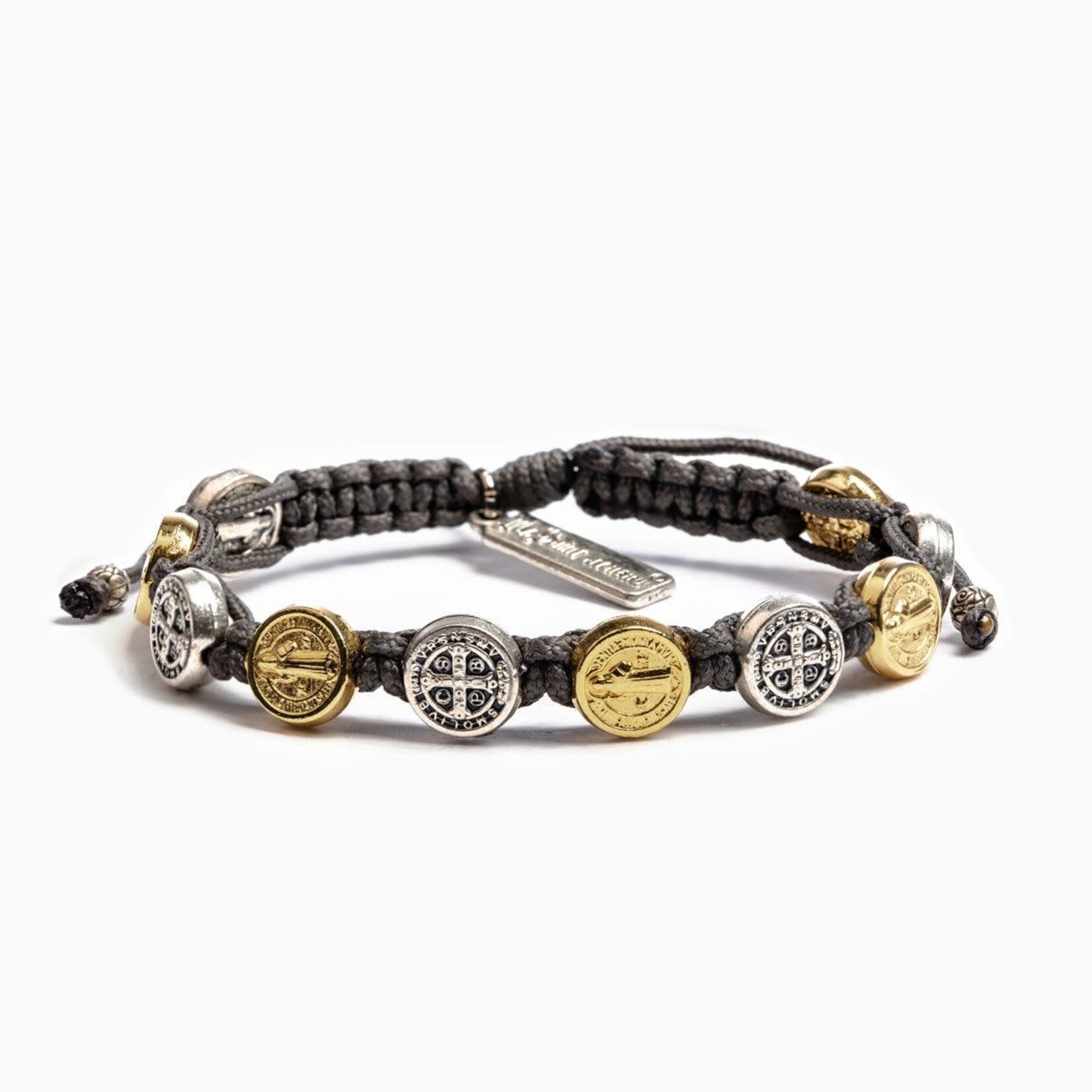 My Saint My Hero Benedictine Blessing Bracelet Mixed Medals