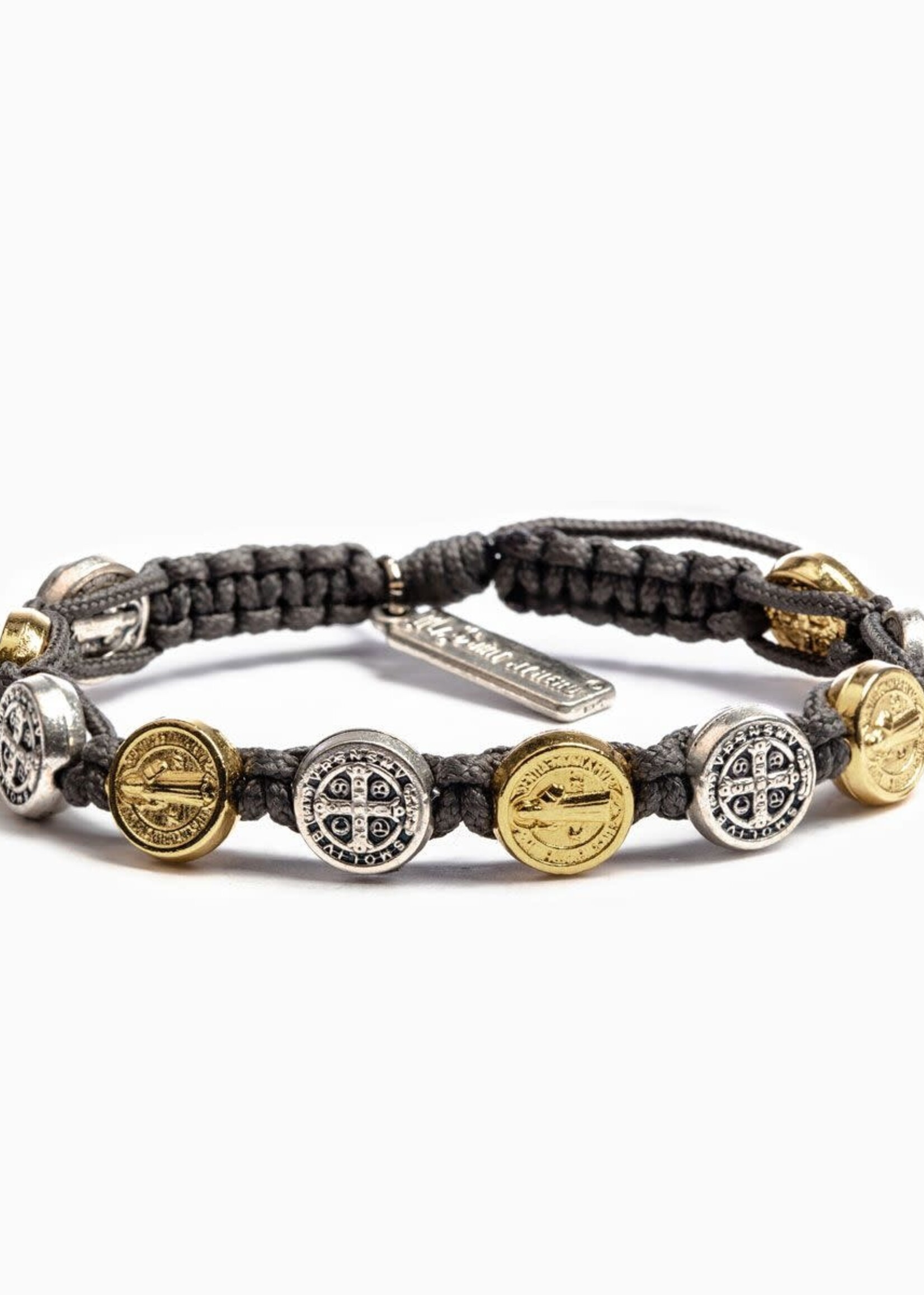 My Saint My Hero Benedictine Blessing Bracelet Mixed Medals
