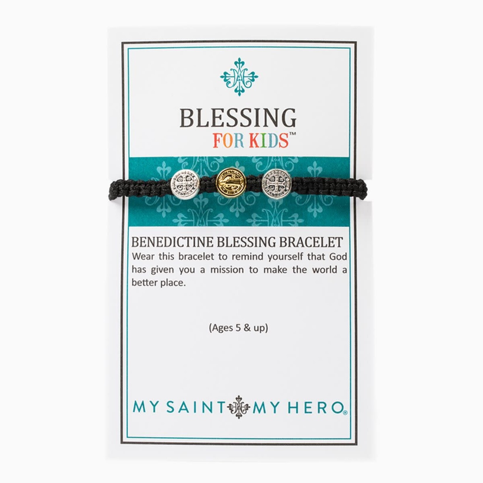 My Saint My Hero Kids Blessing Bracelet