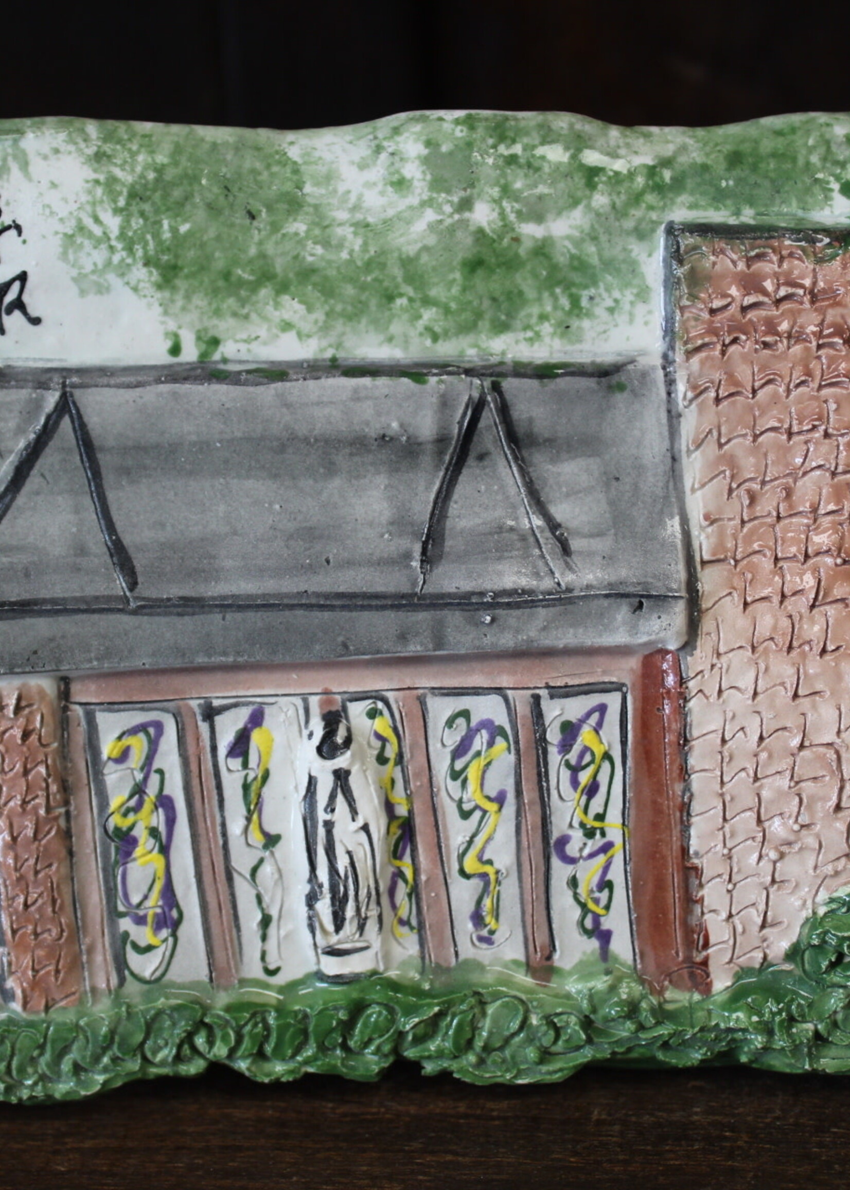 Architectural Memories OLPS Church Plaque