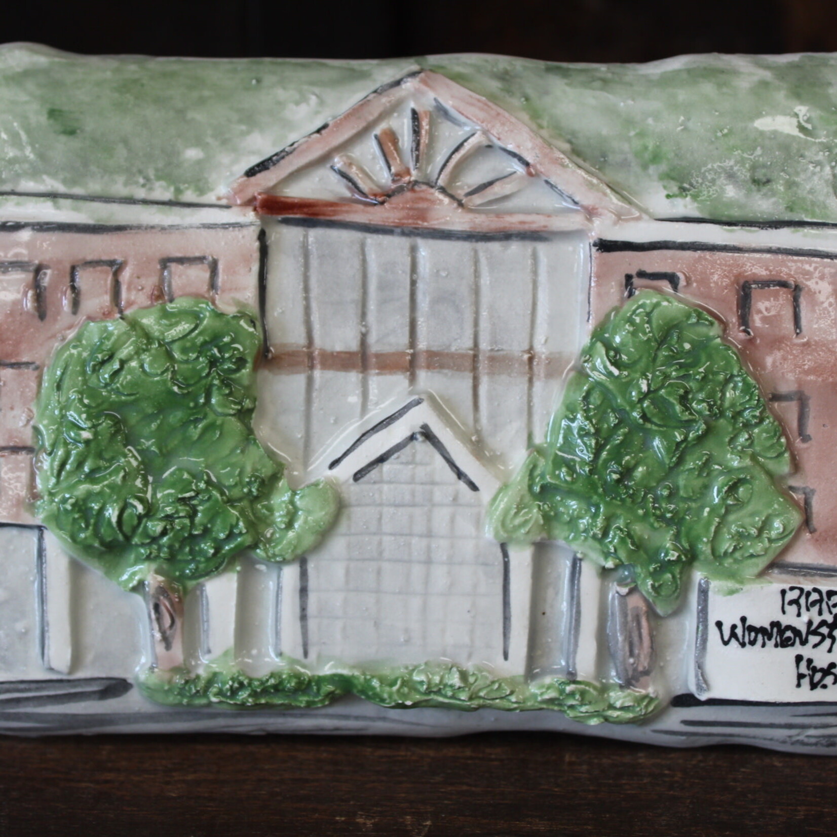 Architectural Memories Rapides Women's & Children's Hospital Plaque
