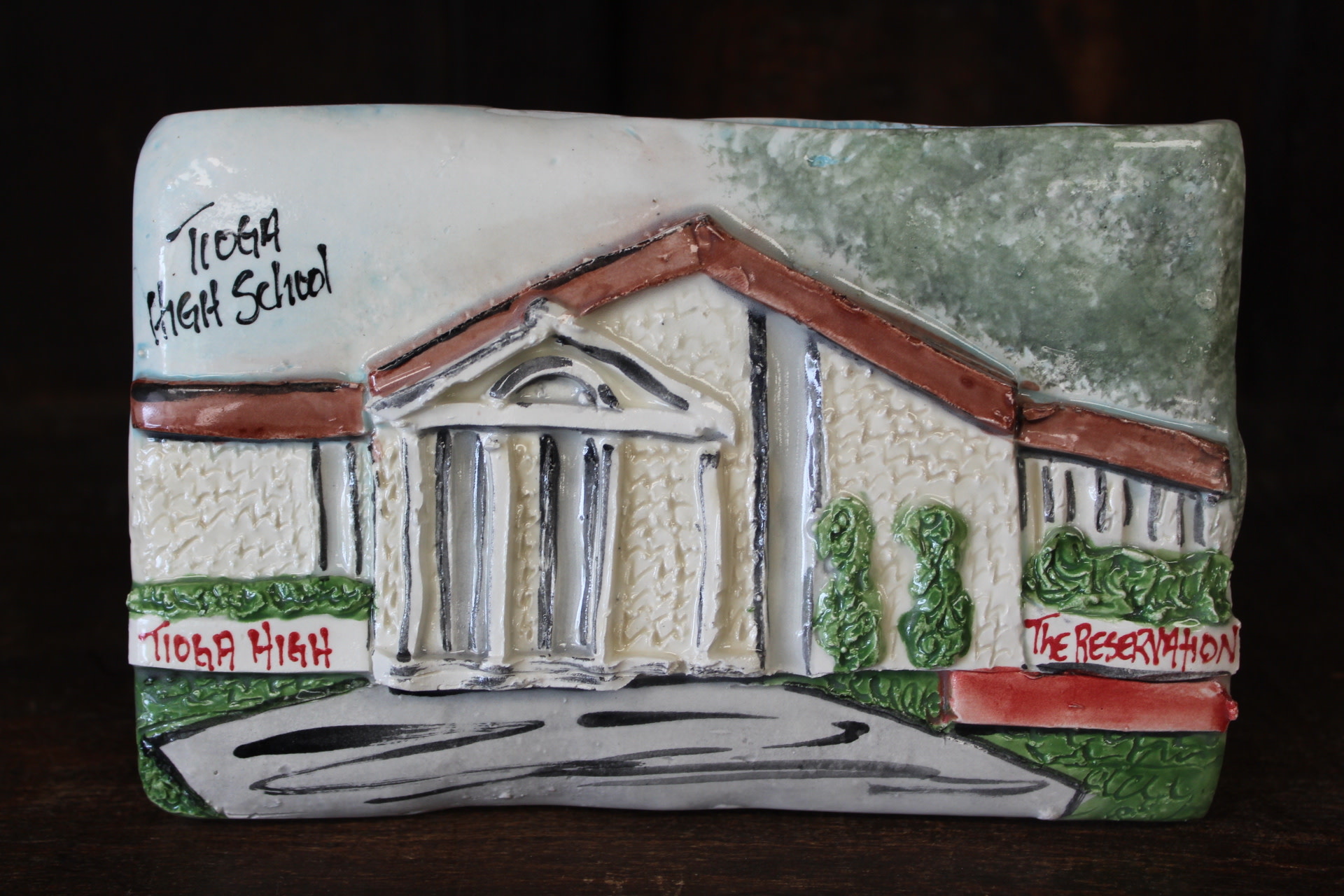 Tioga High School Plaque Terra Home