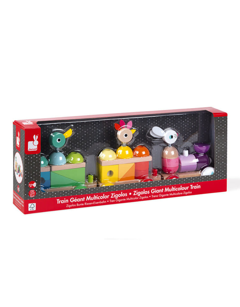 JuraToys Zigolos Giant Multicolor Train