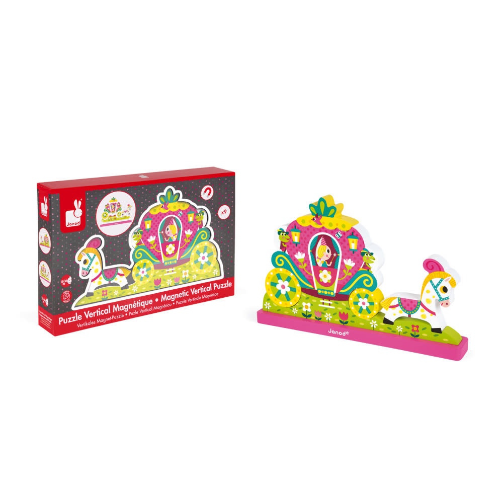JuraToys Princess Magnetic Vertical Puzzle JuraToys Princess Magnetic Vertical Puzzle
