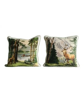 Creative Co-Op 16" Square Cotton Pillow Creative Co-Op 16" Square Cotton Pillow