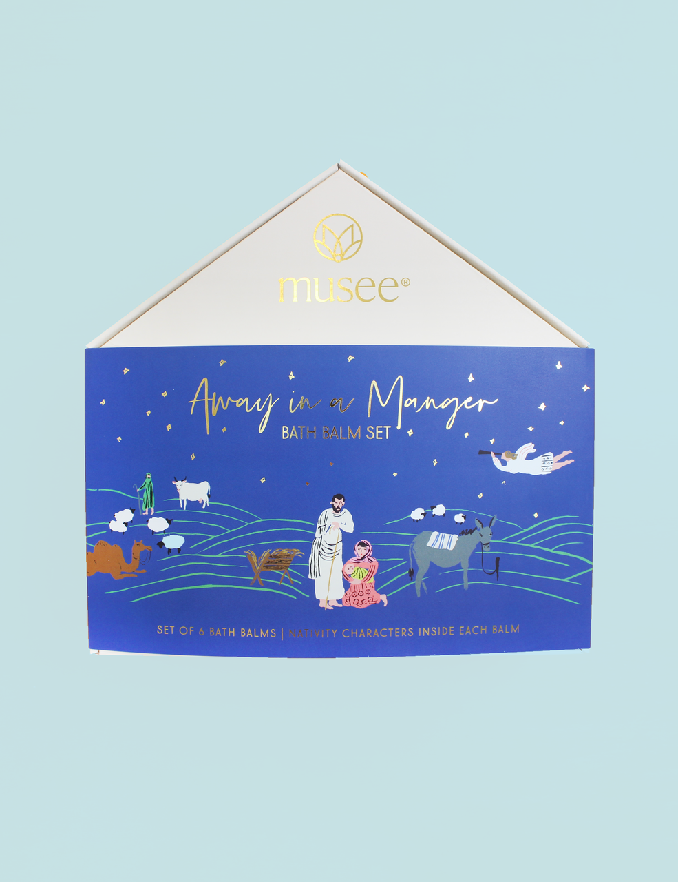Musee Away In A Manger Bath Bomb Set Musee Away In A Manger Bath Bomb Set