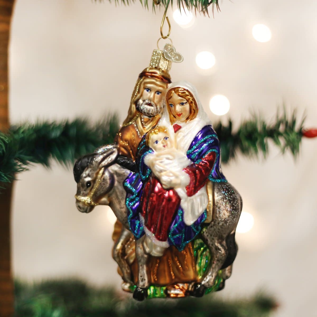 Old World Christmas OWC Flight To Egypt Ornament Old World Christmas OWC Flight To Egypt Ornament