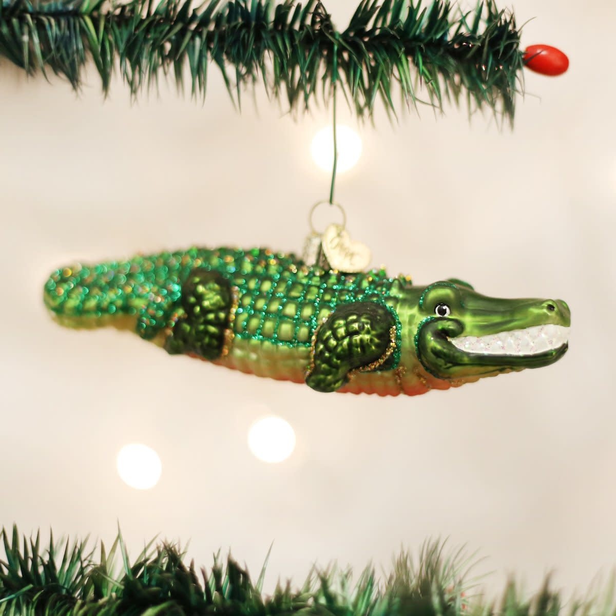Old World Christmas OWC Alligator Ornament