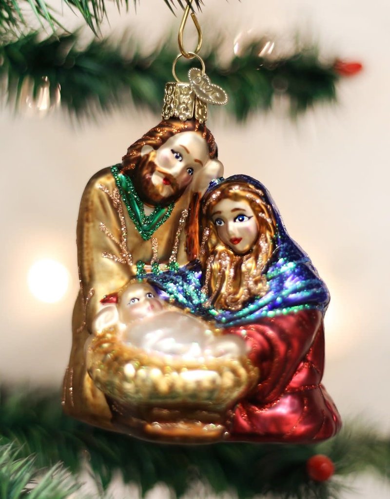 Old World Christmas OWC Holy Family Ornament