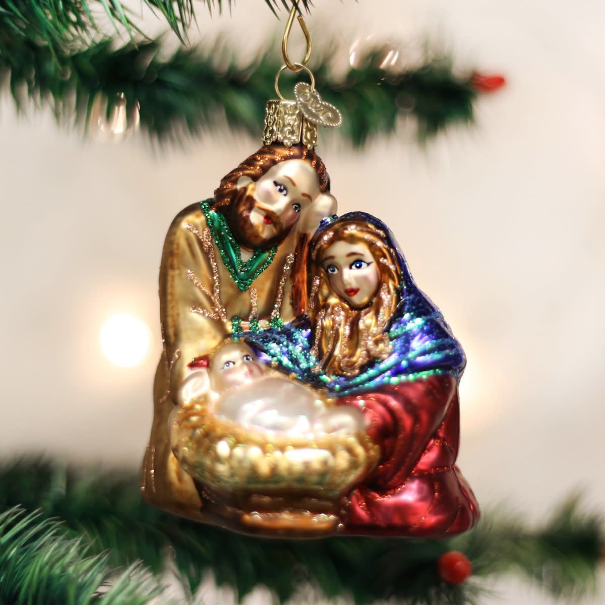 Old World Christmas OWC Holy Family Ornament