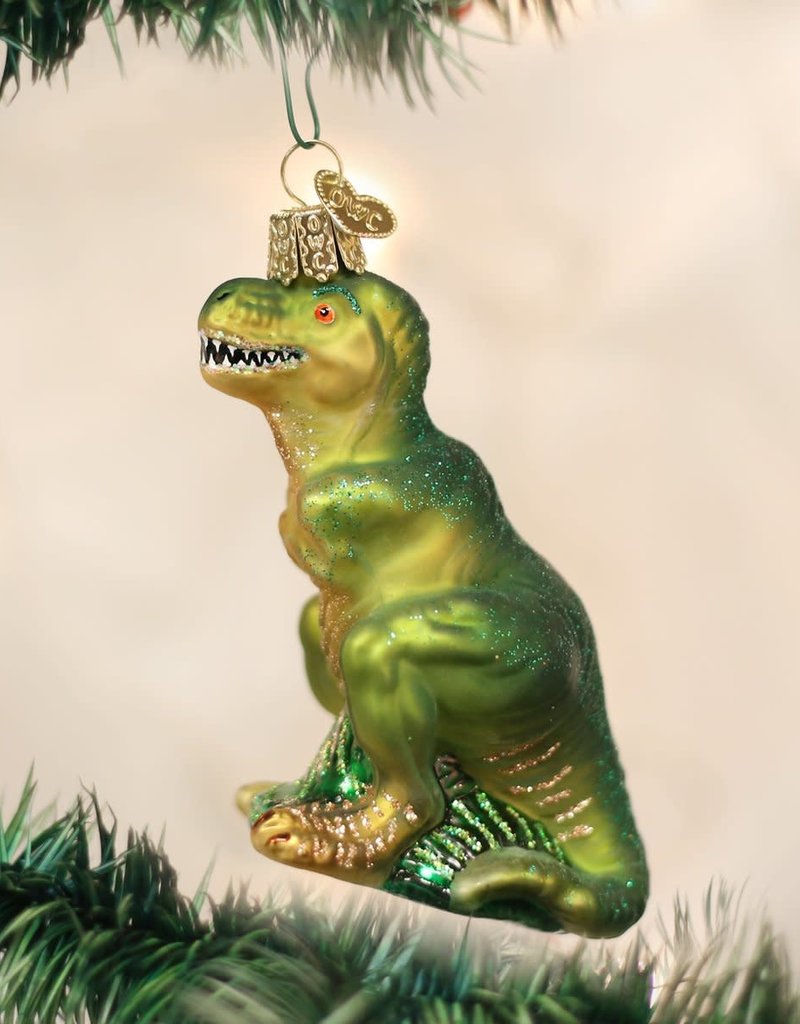 Old World Christmas OWC T-Rex Ornament