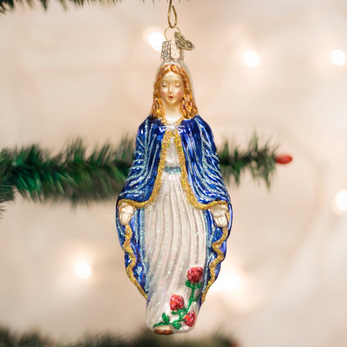 Old World Christmas OWC Virgin Mary Ornament