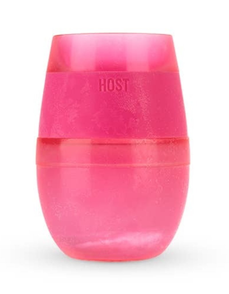 Host Wine Freeze Cooling Cup/Translucent Magenta